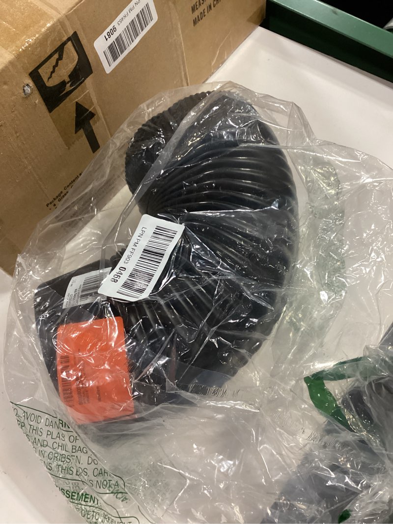 Condition photo showing Good Condition for IMPERIAL, Black UNITED STATES HDW BM0023 6" Corrugated Elbow, 1