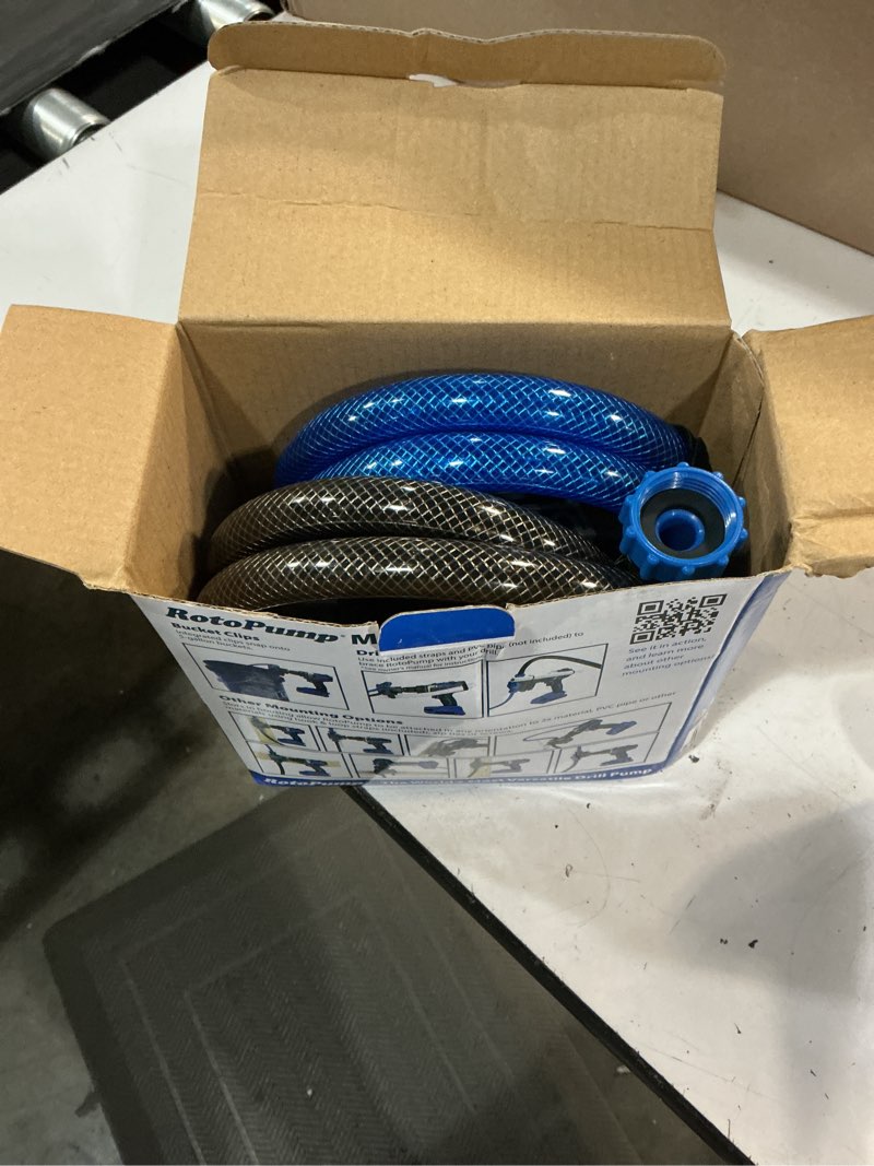 Condition photo showing Good Condition for rotopump drill-powered transfer pump kit plastic kit