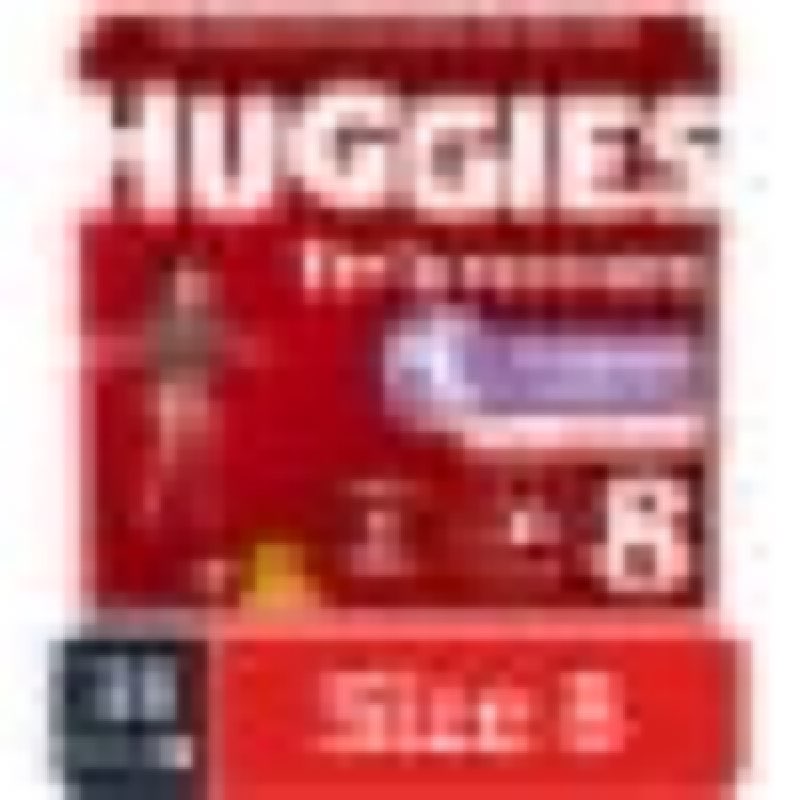 huggies little movers size 8 baby diapers (46+ lbs)