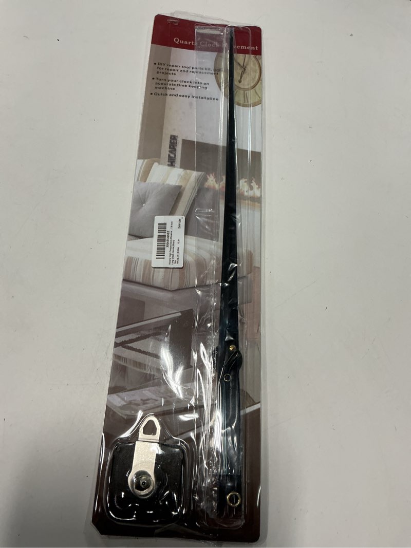 Condition photo showing Good Condition for hicarer high torque clock movement mechanism wall clock mechanisms kit replacement for wall clocks repair tools with 17.8 inch long clocks hands(black)