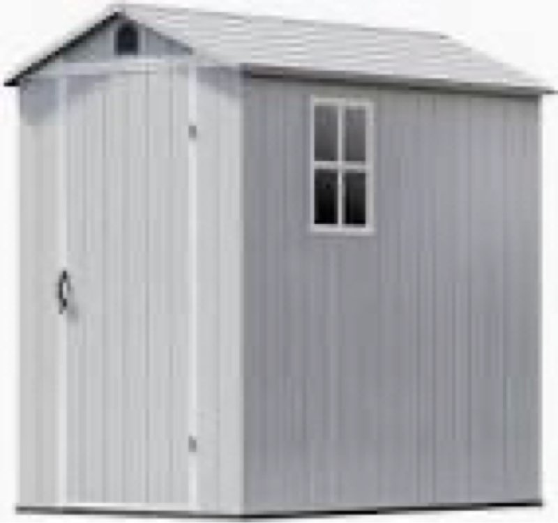 Patiowell 4 x 6 ft resin shed