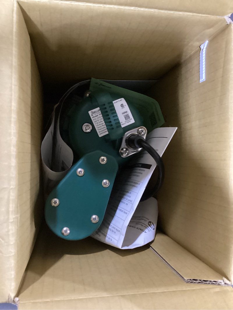 Condition photo showing Good Condition for zoeller 1/2-hp 115 -volt 60-gallon cast iron submersible sump pump