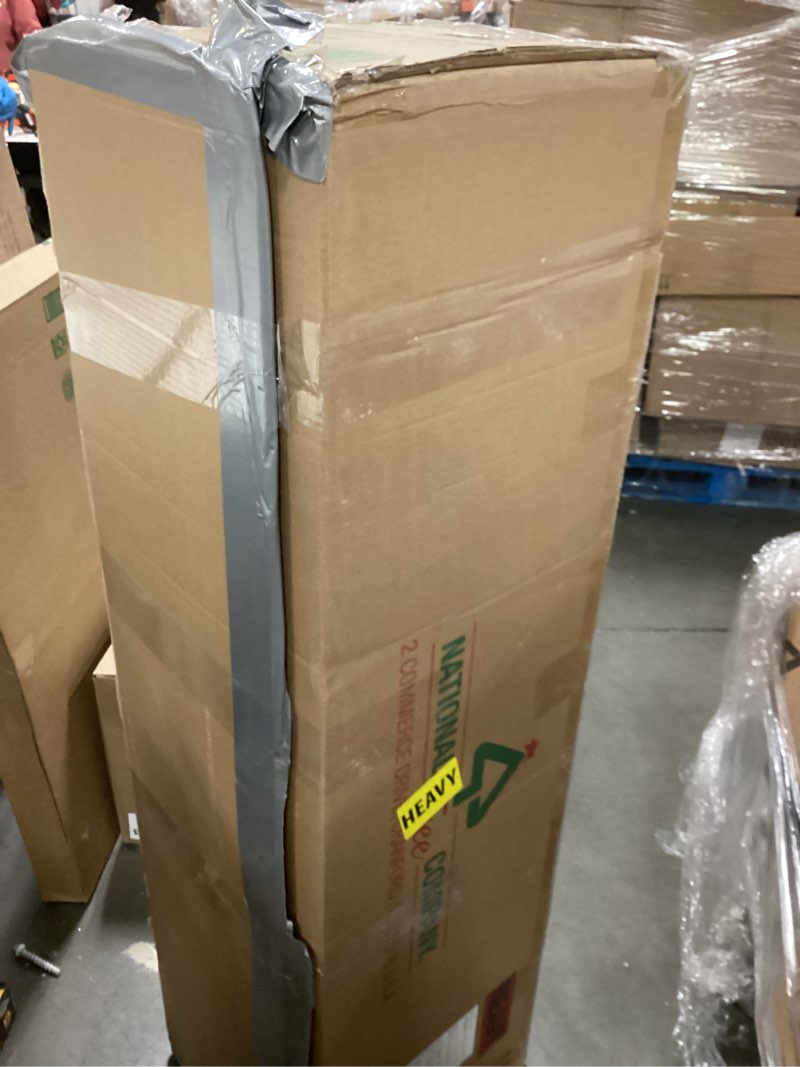 Condition photo showing Good Condition for National Tree Company 9 ft Pre-lit Artificial Christmas Tree, Dunhill Fir, 800 Clear Lights, 2,100 Tips, Slim Profile, Includes Stand, Green