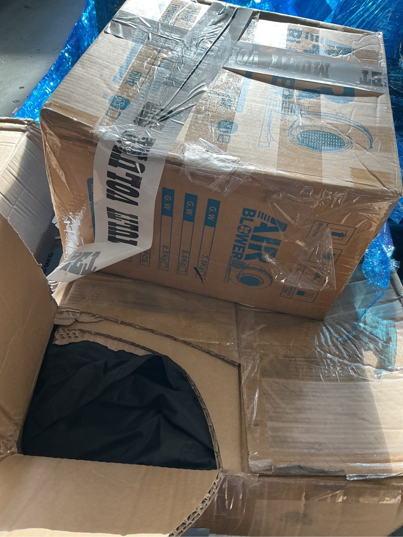 Condition photo showing Good Condition for (Pick up. 2 boxes)) CZGBRO Inflatable Nightclub, 20x16.5x14.1FT Disco Air Cube Tent, Inflatable Night Club Square Gazebo Event Room Tent House for Event Exhibition Wedding Business/Private Use(White) 20x16.5x14.1FT White