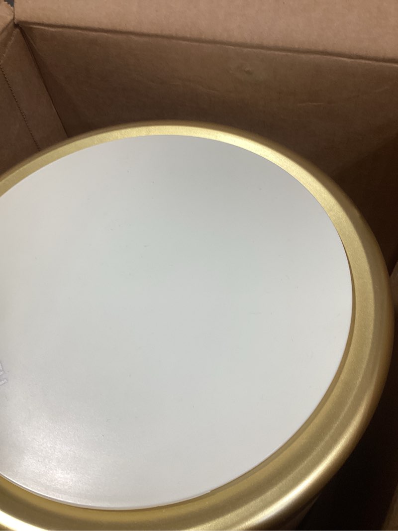 Condition photo showing Good Condition for automatic motion sensor bathroom trash can with lid, 2.8 gallon touchless trash garbage bin small mini trash cans trashcan -white white 2.8 gallon