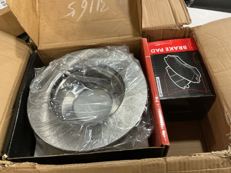 Condition photo showing Good Condition for a-premium 11.69 inch (296.8mm) front vented disc brake rotors + ceramic pads kit compatible with select toyota models - tacoma 1995-1998, tacoma 2004 3.4l, 4runner 1996-2002, 6-pc set