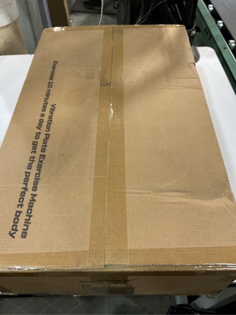 Condition photo showing Good Condition for vibration plate exercise machine, 2026 vibrating fitness platform for lymphatic drainage , 400 lbs capacity vibrating platform with remote control, home gym workout equipment for women men black