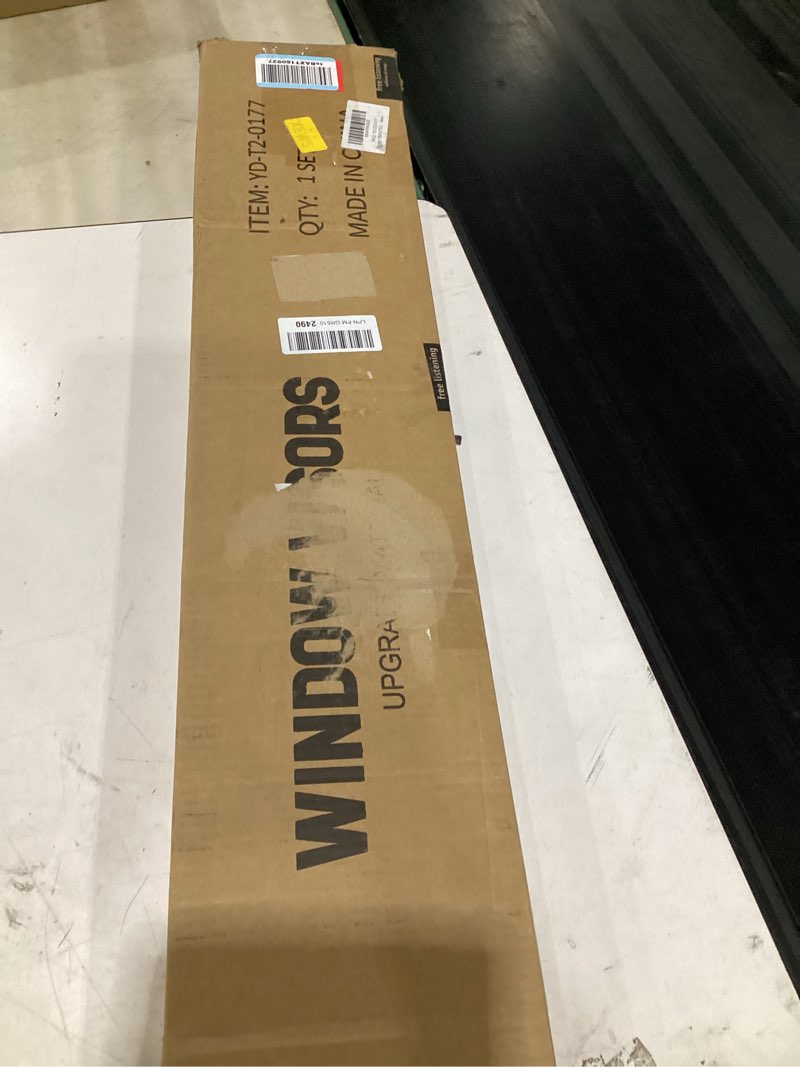 Condition photo showing As Is for window visors rain guards shield for 2006-2015 mazda 5, out-channel window vent wind deflectors visors shades for 06-15 mazda 5