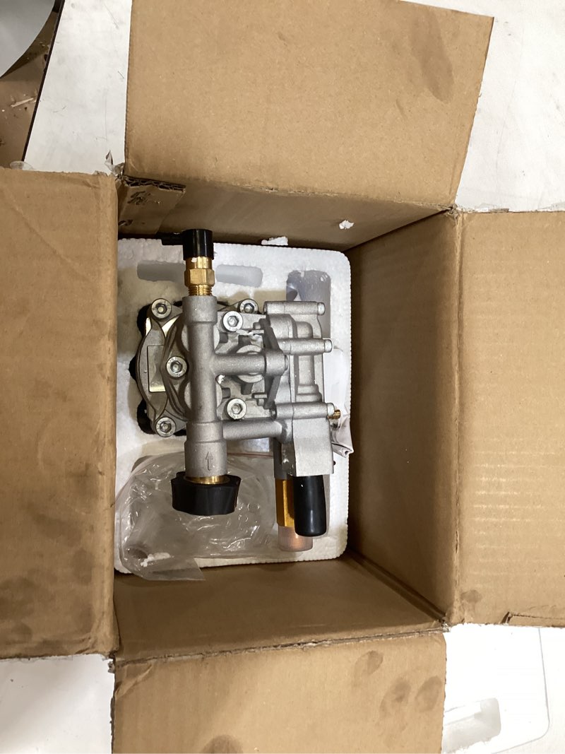 Condition photo showing Good Condition for vevor pressure washer pump, 3/4" shaft horizontal, 2500-3400psi, 2.5 gpm, replacement power washer pumps, parts washer pump, compatible with honda, simpson, ryobi, briggs & stratton, subaru, craftsman