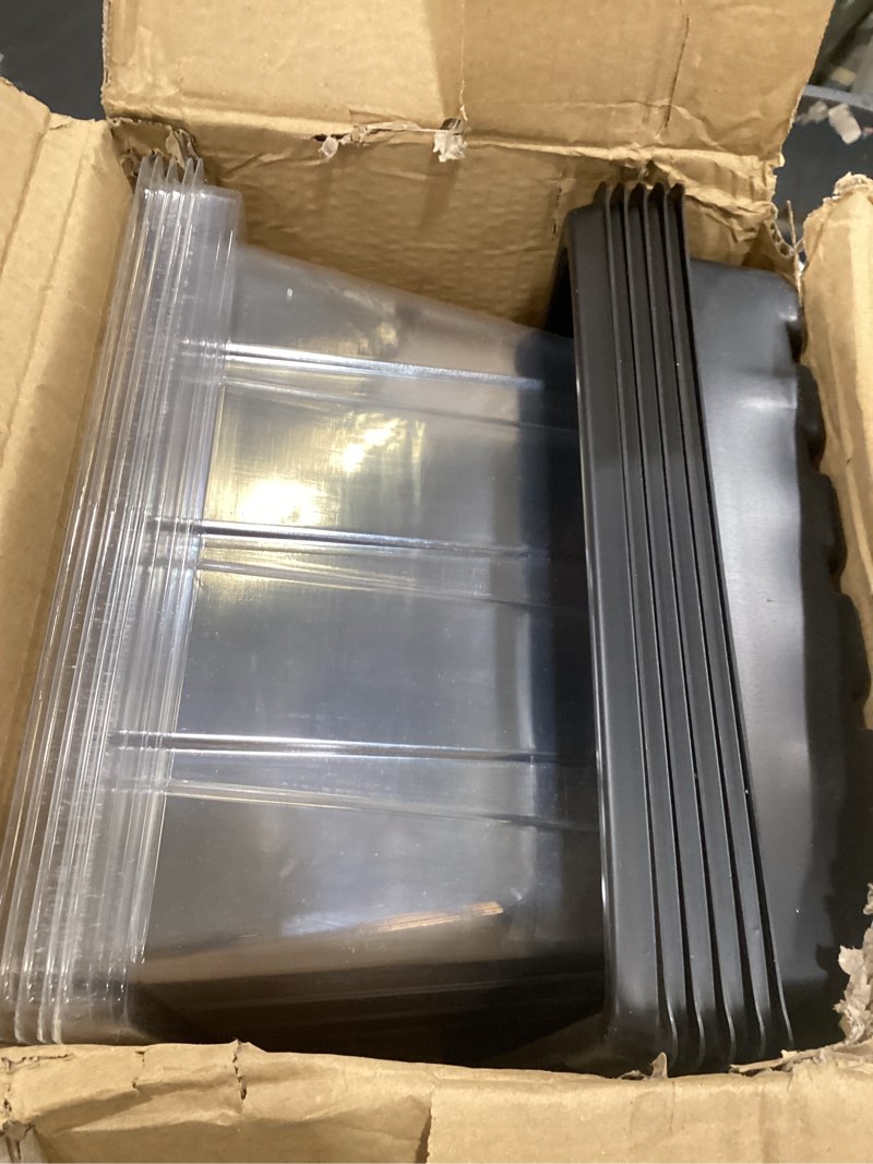 Condition photo showing Good Condition for 1020 plant tray with tall 7.3'' dome, 5-pack extra large seed starter tray with humidity domes, heavy duty 1020 trays and flats with lid, seed germination mini greenhouse no hole for balcony garden 5p 1020trays+7.3''domes