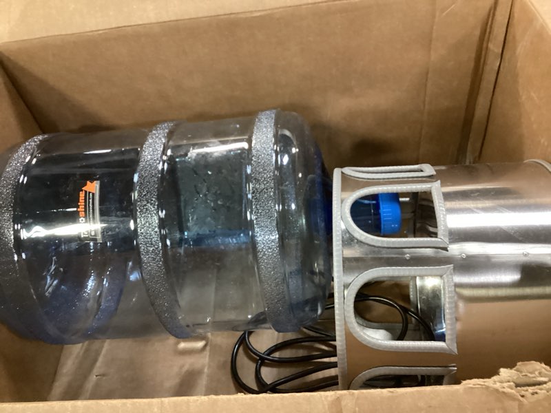 Condition photo showing As Is for Heated Chicken Waterer 5 Gallon, Heated Poultry Waterer, for Chicken Duck and Chicken Coop