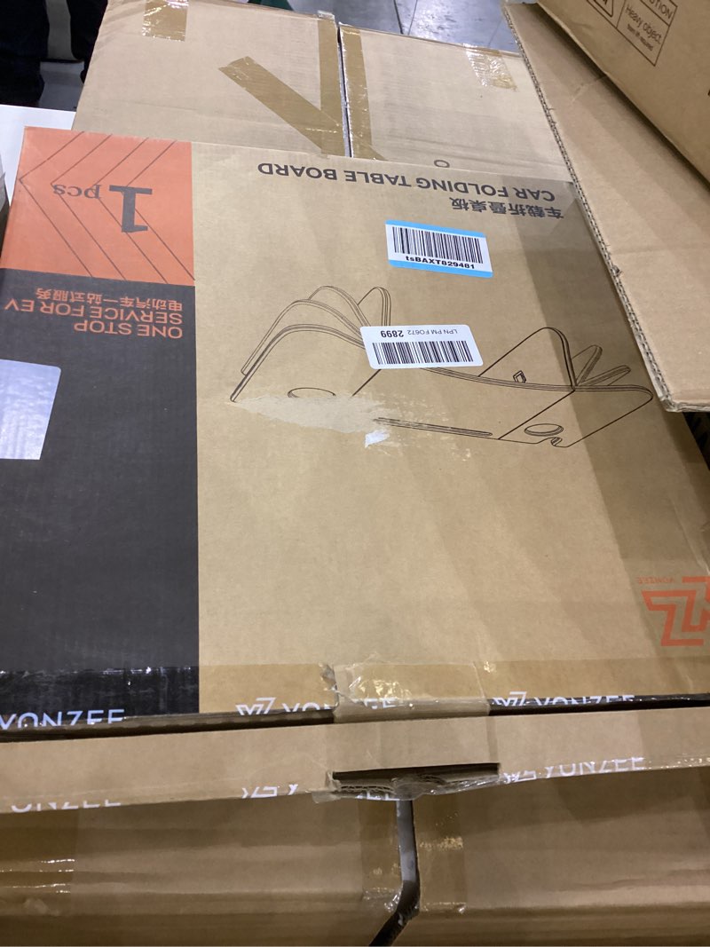 YONZEE Foldable Desk Food Tray (Carbon Edition) for Tesla Model Y Model 3 S X Y Juniper- Upgraded Ta