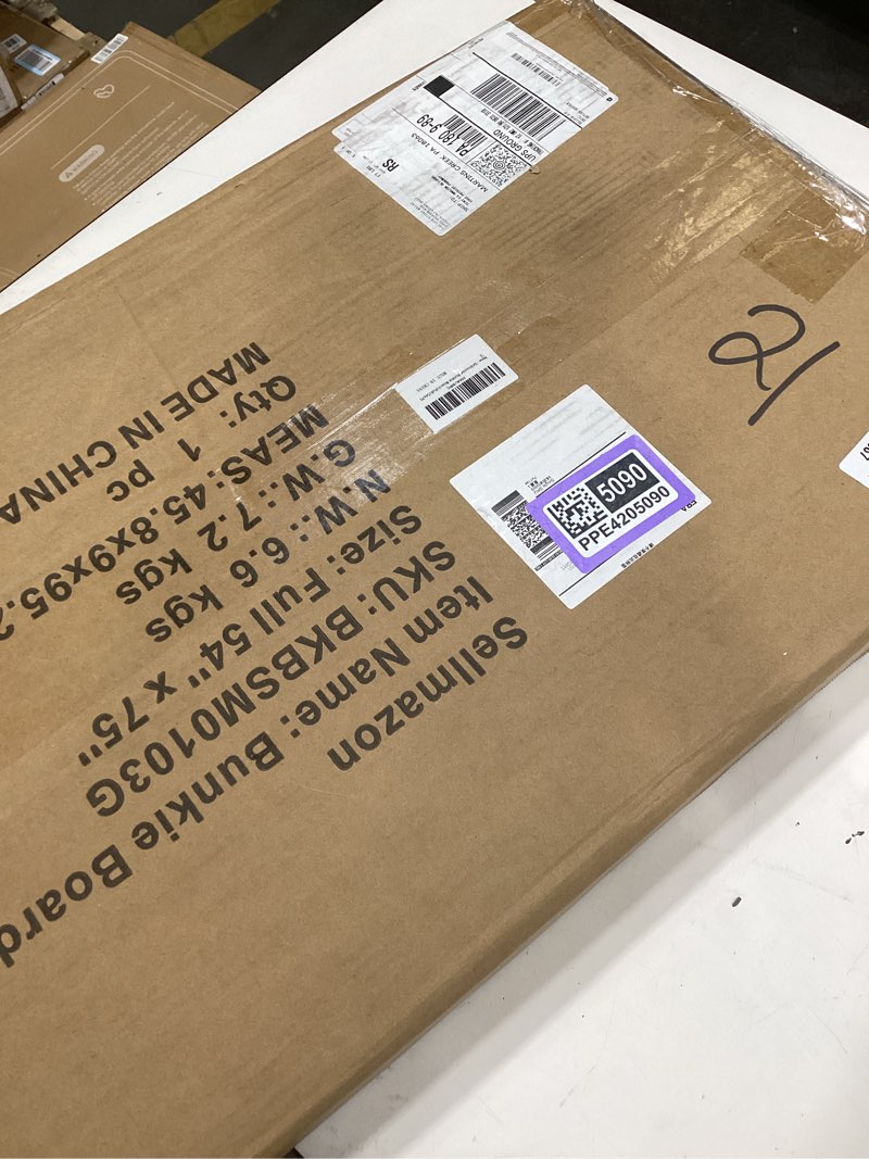 Condition photo showing Good Condition for bunkie board full size (54x75''), heavy duty bed boards for frame, sleeper sofa support board to stop sagging mattress, breathable, noise minimizing, moisture resistant full (54x75'')