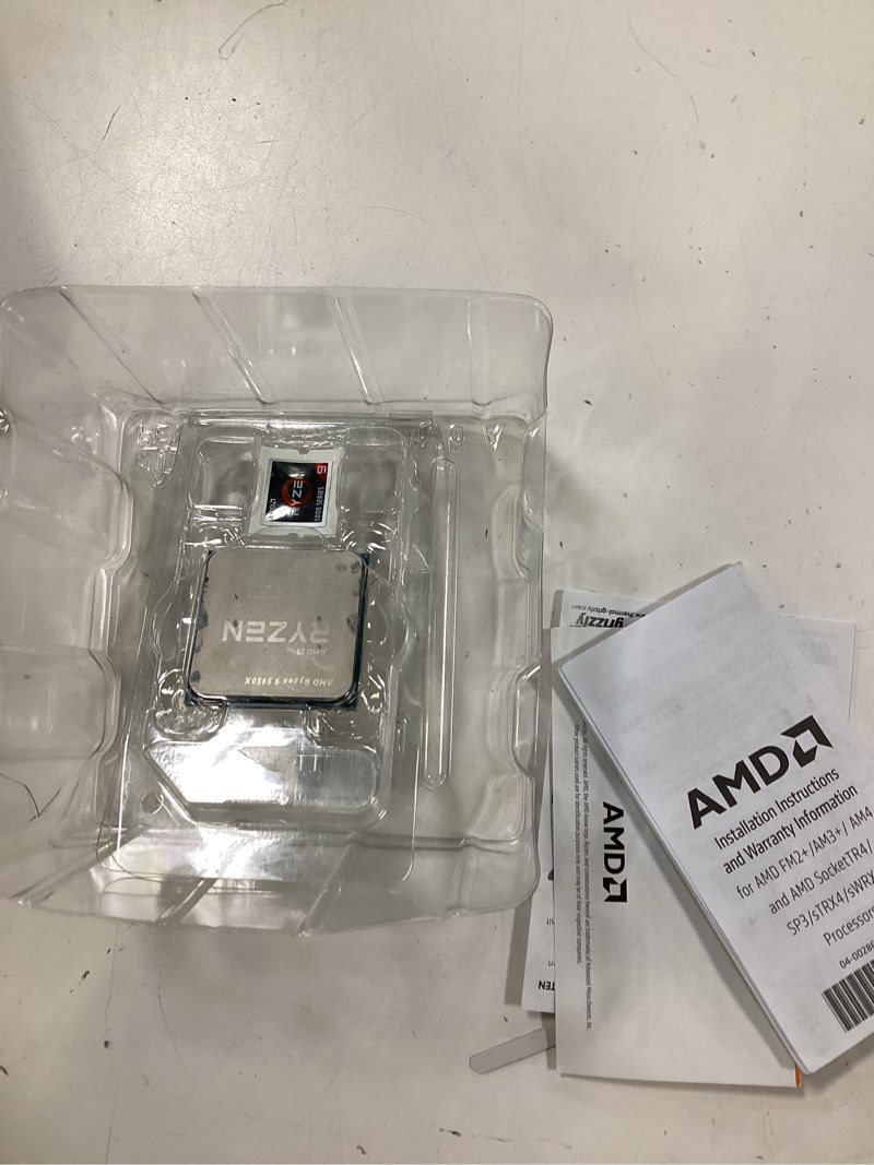 Condition photo showing New/Like New for AMD Ryzen 9 5950X 16-core, 32-thread unlocked desktop processor
