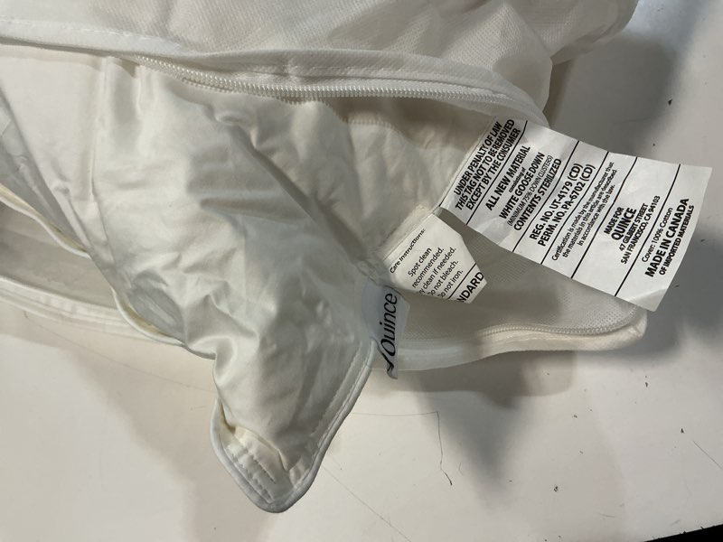 Condition photo showing Good Condition for premium down alternative pillow size twin 