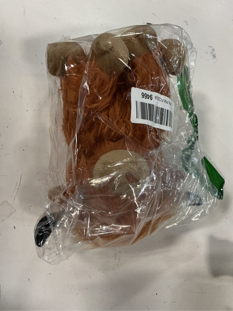 Condition photo showing Good Condition for FSUGT Highland Cow Stuffed Animal Toy, Adorable Highland Cow Plush, Scottish Cow Plush Toy, Farm Animal Cattle Plush Decor Gifts for Kids Baby Girls Boys (Brown Cow)