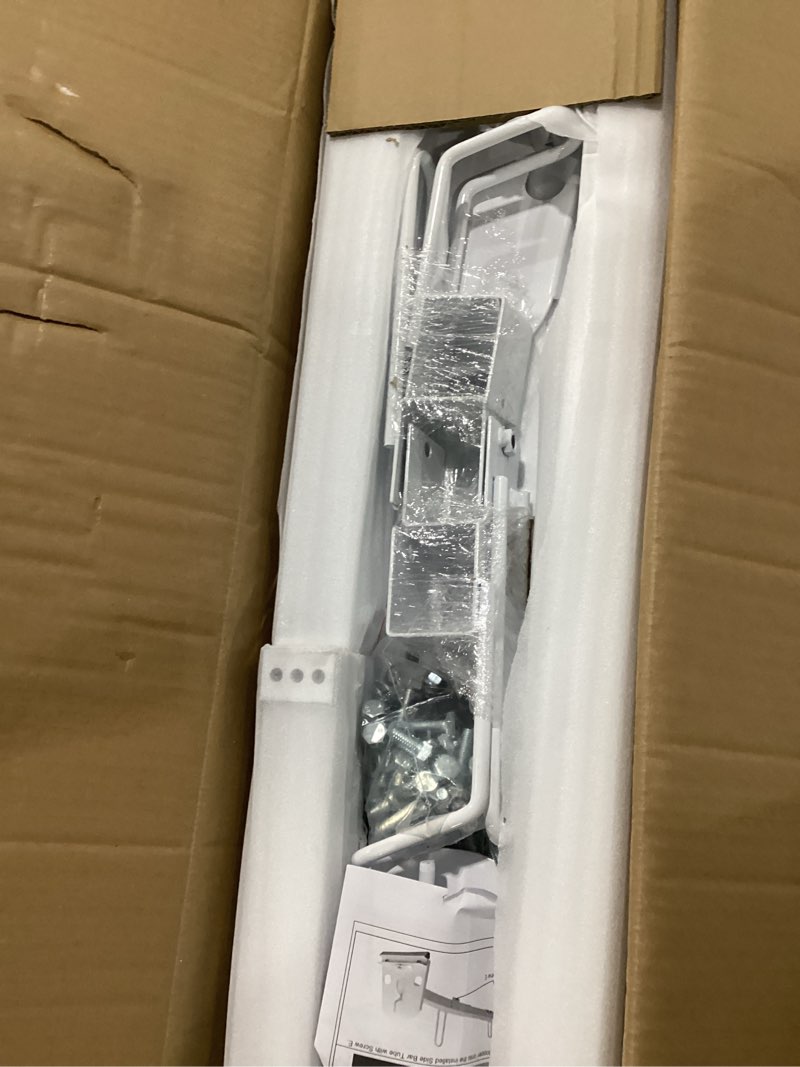 Condition photo showing Good Condition for van roof ladder rack 2 bar set, adjustable length 41.5''- 70'', universal van roof rack fit for chevy express 1500 2500 3500 ford econoline gmc savana cargo vans with rain gutter