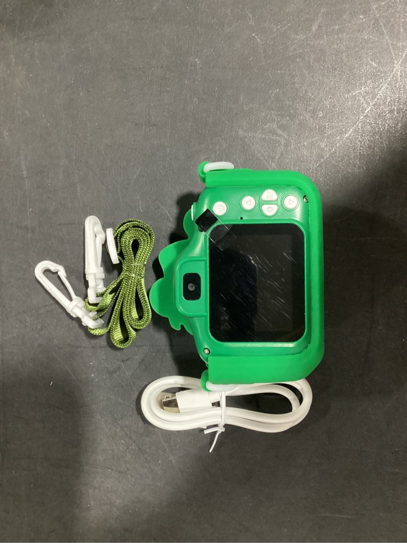 Condition photo showing Good Condition for Kids Camera Toy, masterbee Dinosaur Toys Camera for Kid Age 3-12, Christmas/Birthday Gifts for Boys and Girls, 1080P HD Kids Digital Camera, Children Camera Gift for 3 4 5 6 7 8 9 10 11 12 Year Old Green
