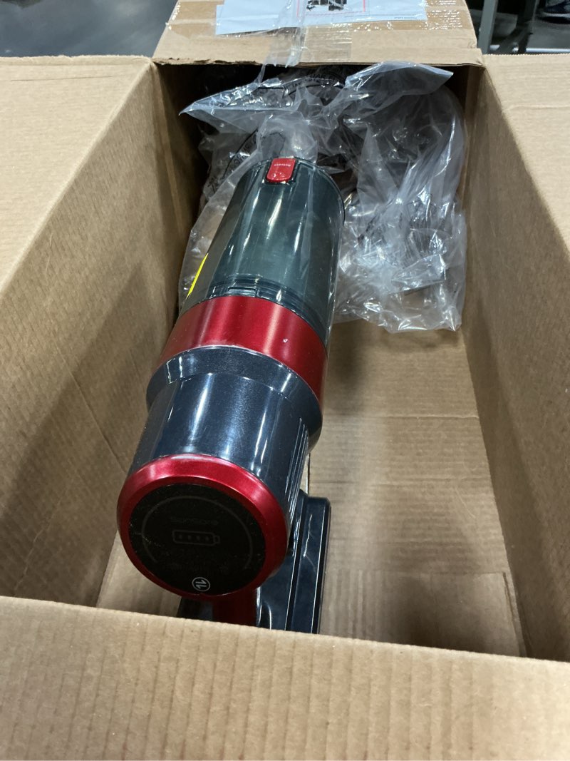 Condition photo showing As Is for SunSare Vacuum Cleaner,X11 for Hardwood Floor Carpet Car Pet Hair