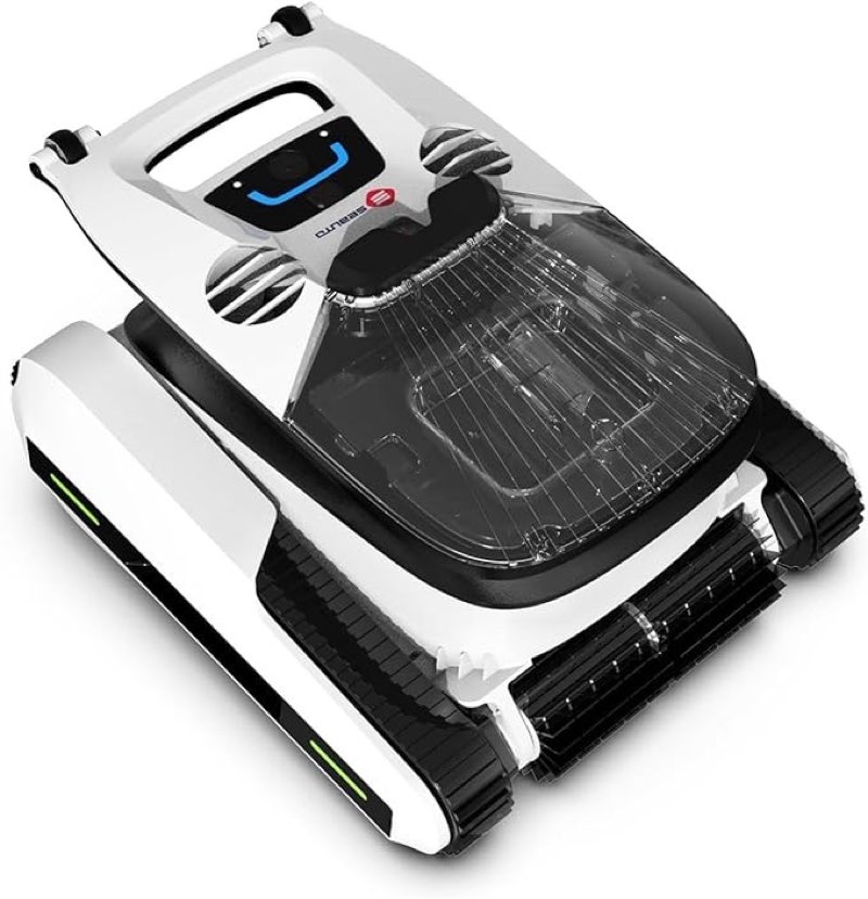 Seauto Shark Cordless Robotic Pool Vacuum Cleaner Waterline SAT-4P6S - WHITE