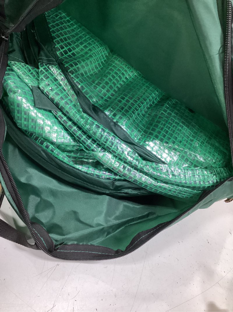 Condition photo showing Good Condition for porayhut pop up greenhouse tent,portable x-large walk-in flower house ,indoor outdoor gardening plant sunshine room with pe mesh cloth cover for protecting plant from cold frost & birds 52'' tall flower house tent