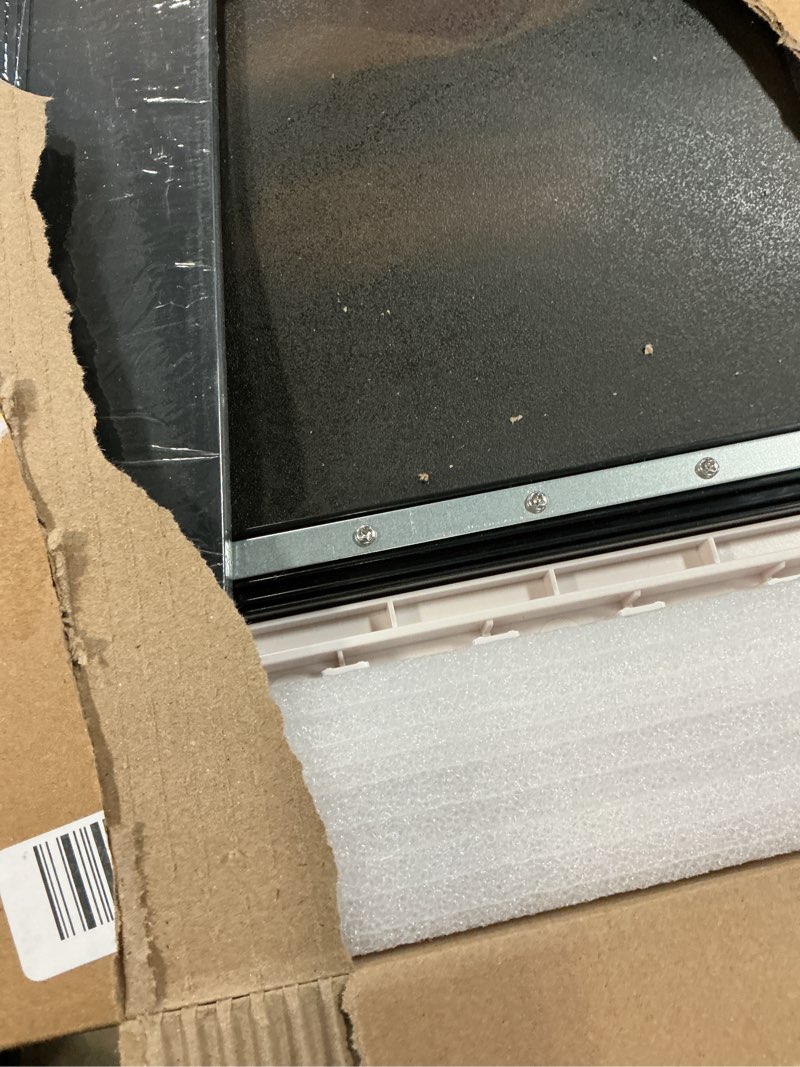 Condition photo showing Good Condition for 3-flap dog door, doggy doggie door, cat door for install in interior and exterior doors or wall, insulation layer, 2 magnetic flaps, closing panel, never rust, for pets up to 45lb (medium)