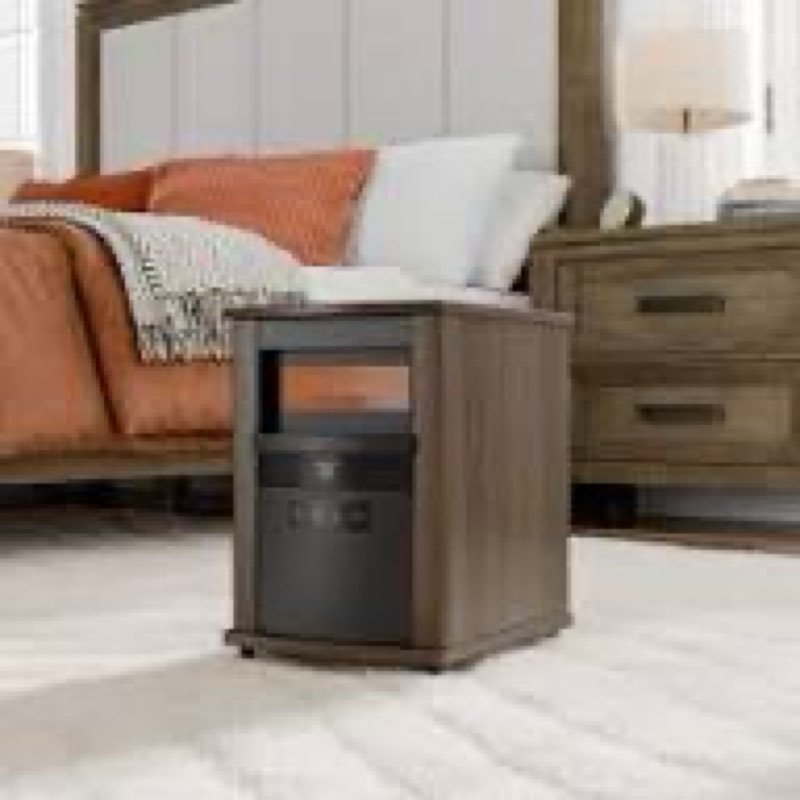 compact infrared heater with adjustable thermostat