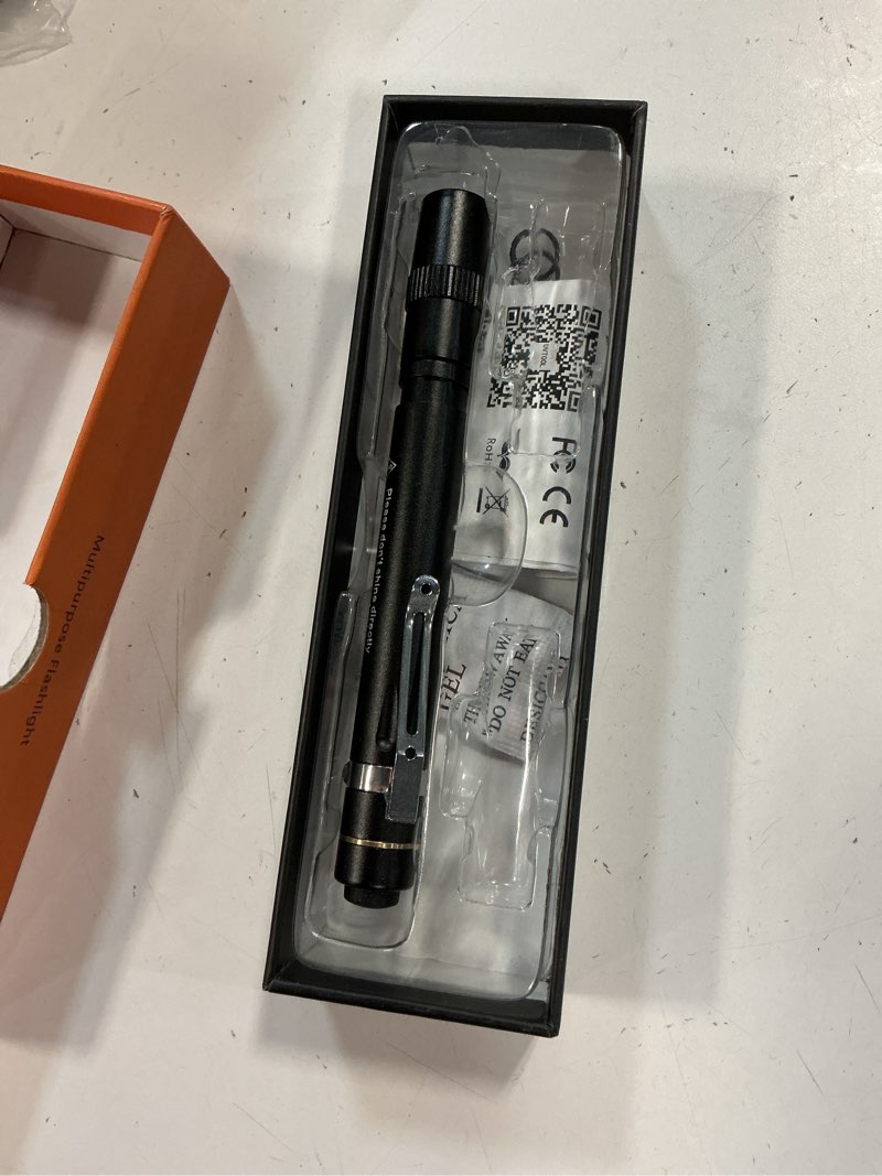 Condition photo showing New/Like New for uvtool a2d pen blacklight 365nm uv flashlight with pen high power output, pure beam for uv glue curing light, rock and mineral fluorescent glowing, pet urine detector light, ac leak detector a2-365nm