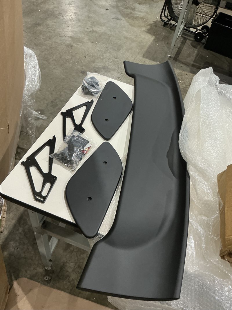 Condition photo showing Good Condition for trunk spoilers racing wing gt style