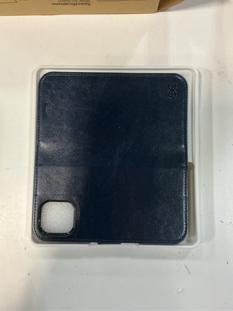 Condition photo showing Good Condition for ocase compatible with iphone 12 case/compatible with iphone 12 pro wallet case, pu leather flip case with card holders rfid blocking kickstand phone cover 6.1 inch (blue)