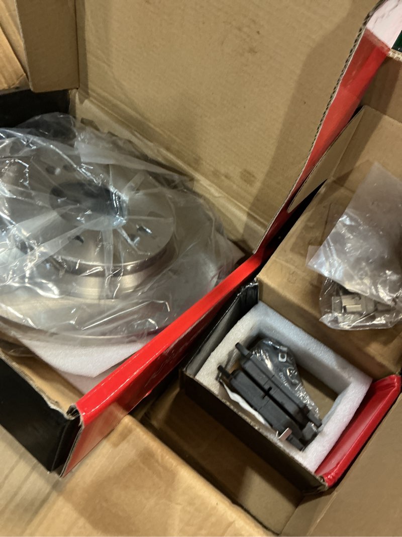 Condition photo showing Good Condition for a-premium 11.18 inch (284mm) rear solid disc brake rotors + ceramic