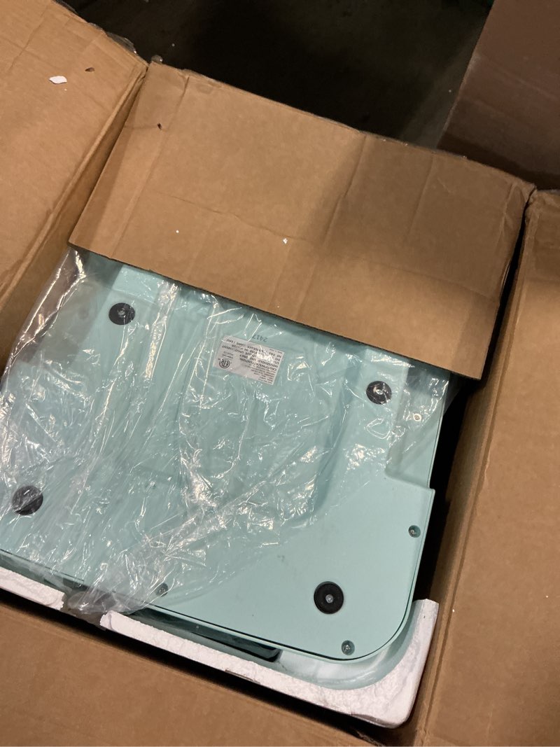 Condition photo showing As Is for htvront auto heat press machine for t shirts - heat press 15x15 with auto release - heats up fast & heat evenly, professional machines for htv, sublimation, heat transfer projects light blue