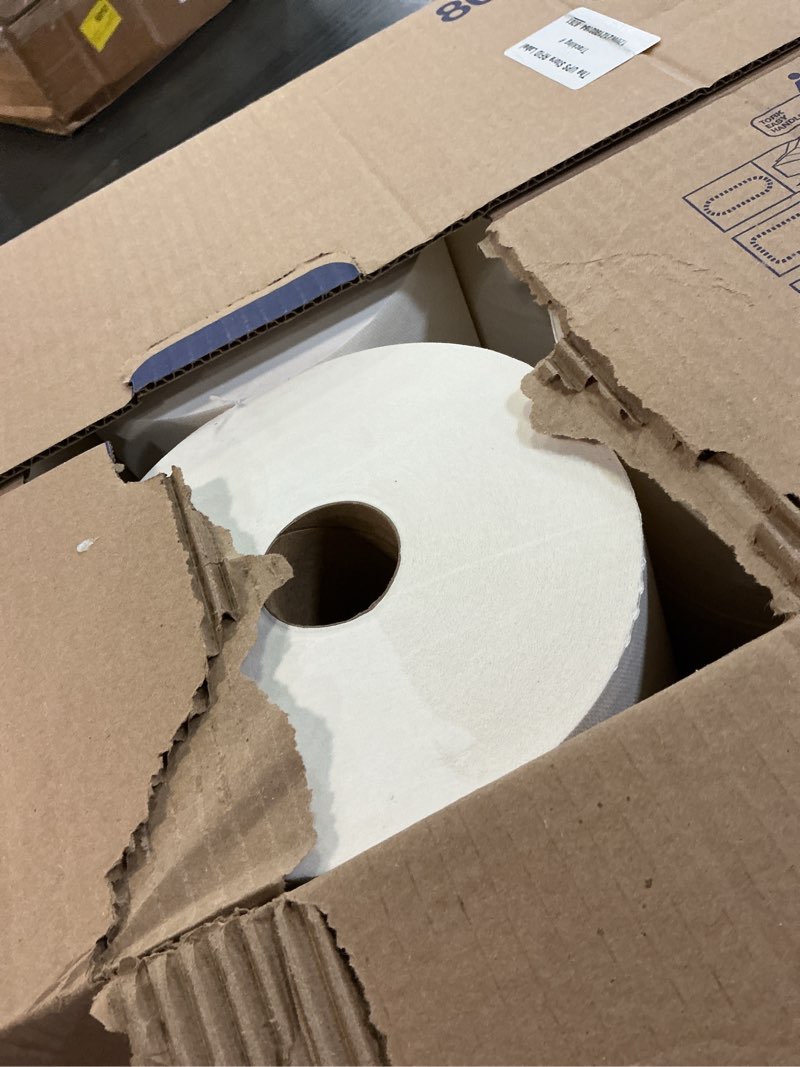 Condition photo showing Good Condition for tork roll hand towel white h80, premium, 6 rolls, 8030630 white 6 hand towel rolls x 600 ft premium weave pattern