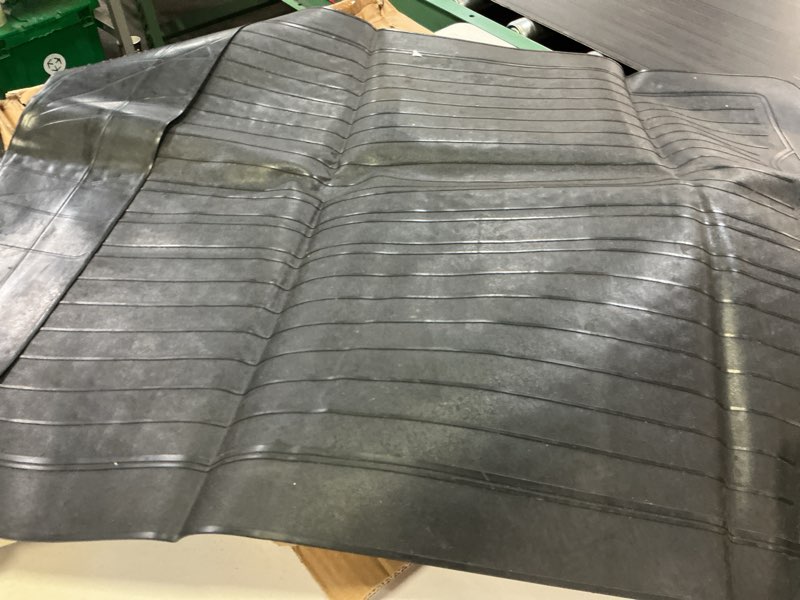 Condition photo showing As Is for aomsazto cargo liner fit for 2013-2017 honda accord gasoline - all weather trunk mat custom fit cargo mat car trunk protector accord accessories black