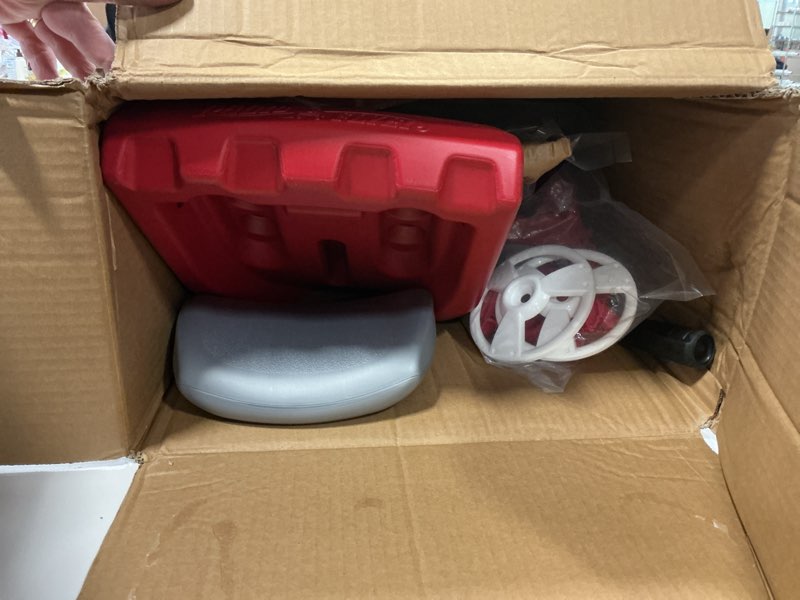 Condition photo showing New/Like New for Radio Flyer Kids Bike, Kids Toys, Outdoor Toys for Toddlers 3-5, Toddler Bike, Big Flyer Sport, for Ages 3-7 Years Red Big Flyer with Flag