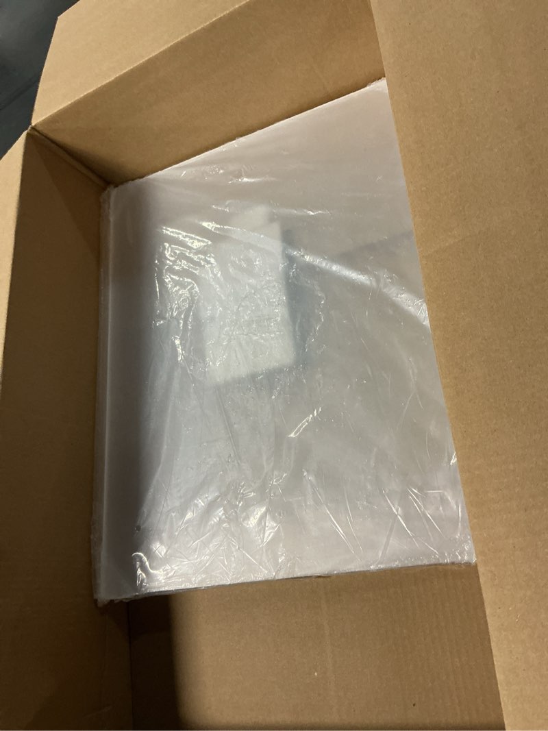 Condition photo showing Good Condition for CALPALMY (2 Pack) 1/4" Thick Clear Acrylic Sheets - 16 x 20 Pre-Cut Plexiglass Sheets for Craft Projects, Signs, Display Cases, Sneeze Guard, and More - Cut with Engraver, Power Saw or Hand Tools 16x20", 1/4" Thick Clear 2