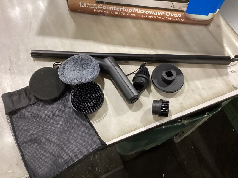 HOTO Cordless Electric Spin Scrubber, IPX7 Full Body Waterproof Bathroom Cleaning Brush, Max 22 in-l