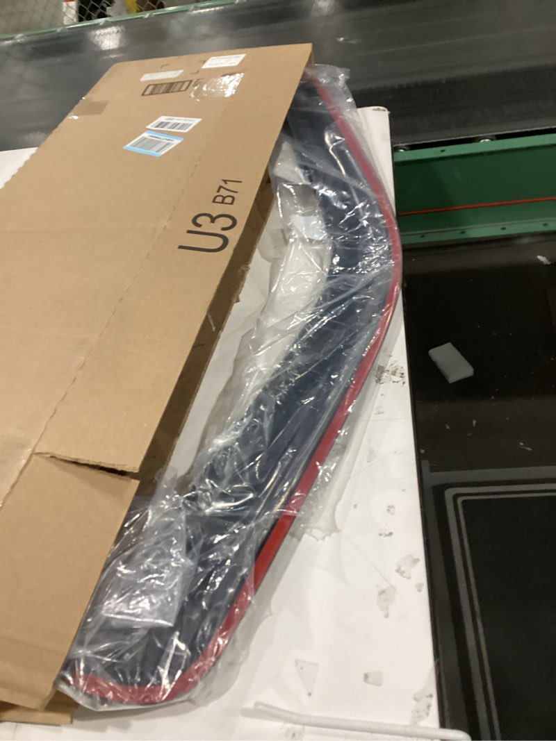 Condition photo showing New/Like New for IKON MOTORSPORTS Tape On External Window Visor, Compatible with 1999-2016 Ford F250 F350 F450 F550 Superduty Standard Cab, Tinted Acrylic Resistant Shield Cover Wind Sun Guard