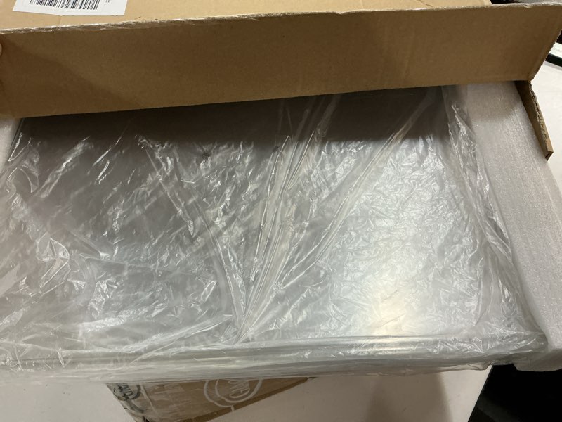 Condition photo showing Good Condition for 2 pack xxx-large clear display case 17.7" x 13" x 13" extra large display organizer box with magnetic door, stackable acrylic storage bin for boots, shoes, collectibles, bags, figures