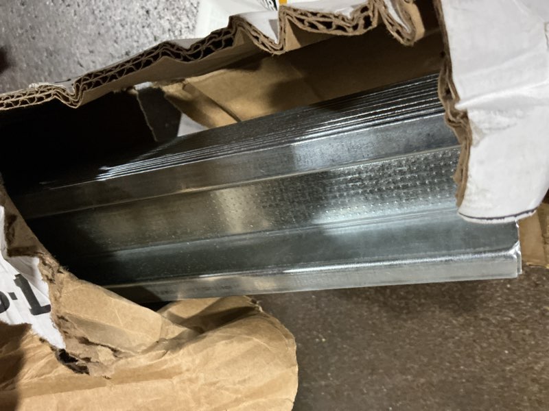 Condition photo showing New/Like New for Trademark Soundproofing Resilient Metal Hat Channel - 8.6' long - Pack of 20 (8.6 FT)