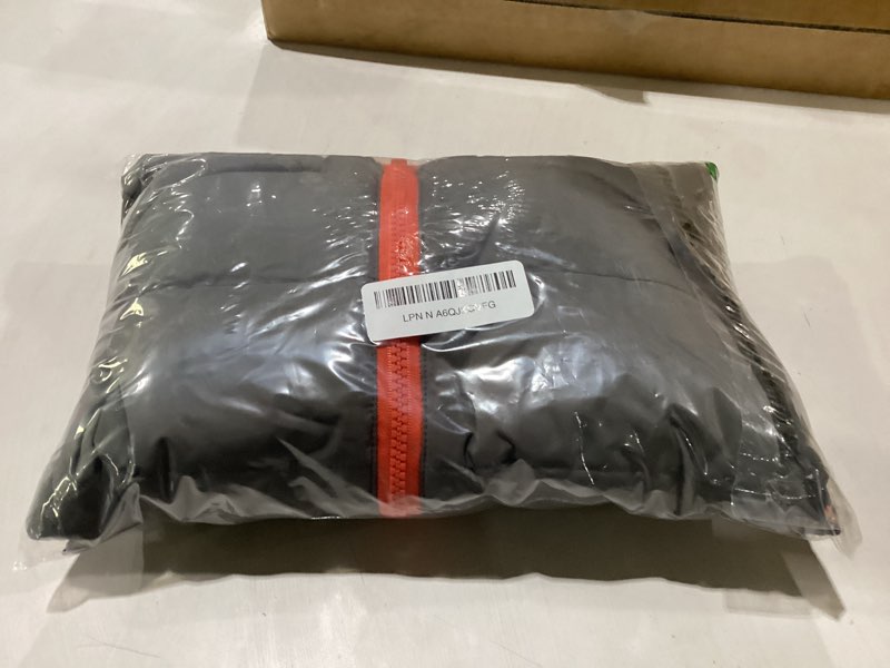 Condition photo showing Good Condition for geyecete winter warm coat waterproof dog winter jacket with harness traction belt,windproof pet outdoor jacket dog autumn-gray-xxl xx-large gray/orange