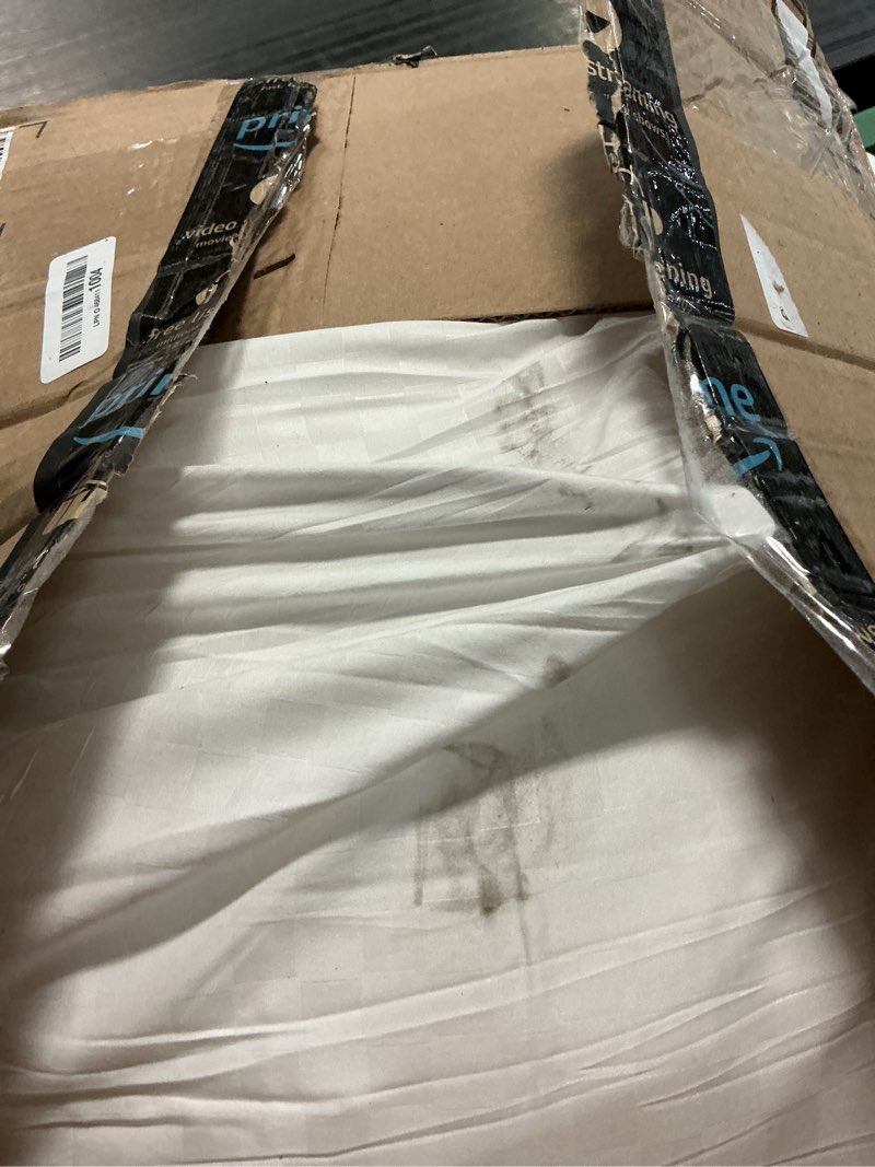 Condition photo showing As Is for sweetnight bed pillows queen size set of 2, fluffy luxury hotel pillows collection gusseted for neck and shoulder, side back stomach sleeper pillow, cozy night 18"x28" white queen