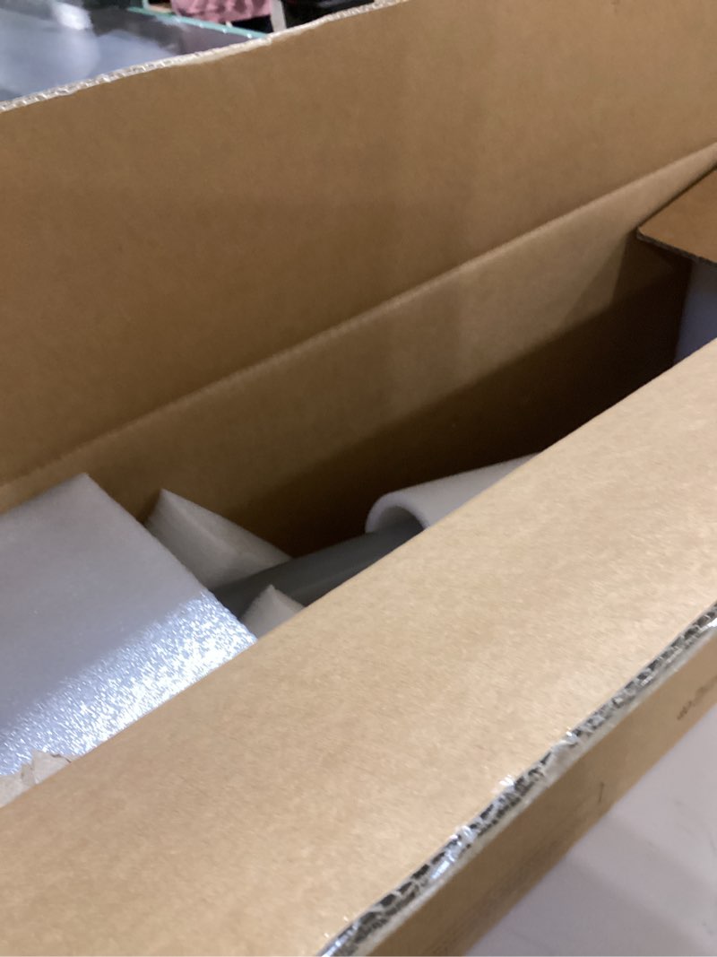 Condition photo showing As Is for isinwheel Electric Scooter for Kids Ages 6-14, 200W/150W Foldable Kids Electric Scooter with 3 Speeds (5/8/12 Mph), LED Display, Colorful Lights, Gift for Kid Grey