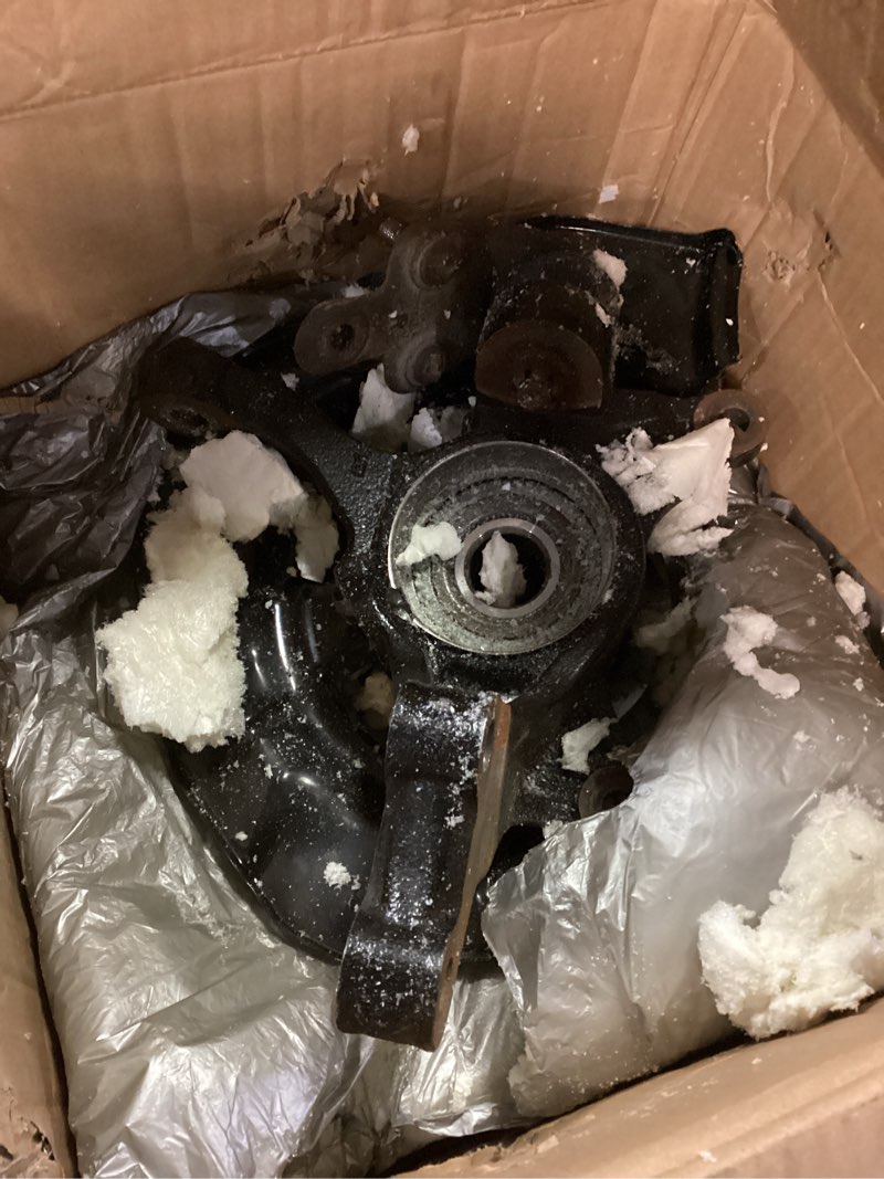 Condition photo showing As Is for Front Right Steering Knuckle & Wheel Bearing Hub Assembly Fit for Lexus ES350 2007-2012, Fit for Toyota Camry 3.5L 2007-2011(Note: not for the 2.4L) for 686-260 Passenger Side (Spline Quantity: 30) Front Right Steering Knuckle Assembly