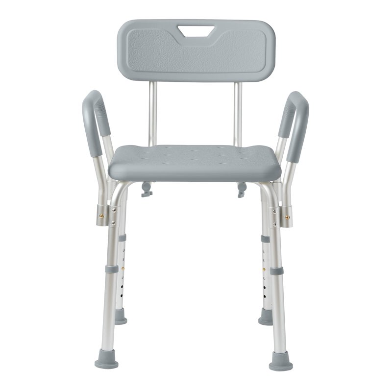 medline bath chair with back and arms 