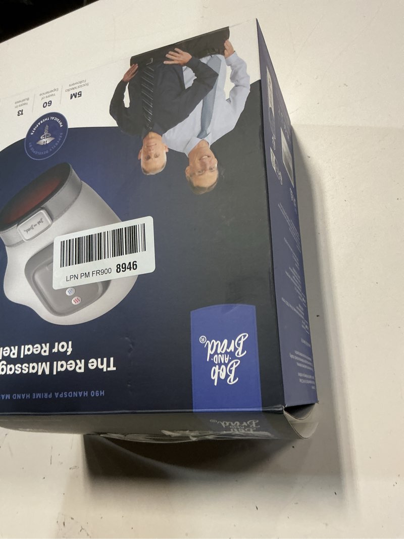 bob and brad hand massager with heat and compression, individual fingers, fsa-hsa eligible, cordless