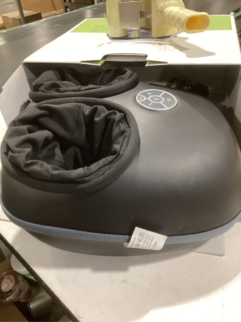 Condition photo showing Good Condition for Medcursor Foot Massager with Heat - 2026 Upgraded Shiatsu Deep Kneading Machine, Multi Air Compression Intensity, Smart APP Mobile Remote Control, Feet Massage for Home and Office Use MDFM500