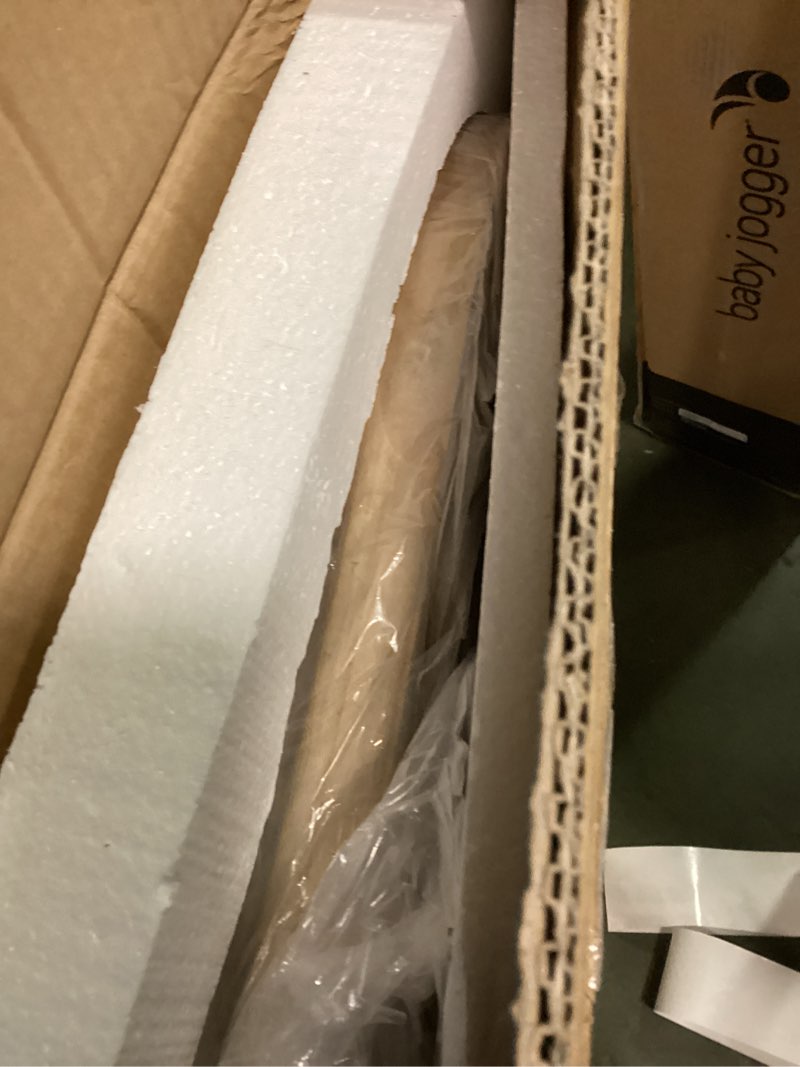 Condition photo showing Good Condition for sawsile Large Irregular Mirror,20x36 inch Wood Asymmetrical Bathroom Modern Wave Vanity Farmhouse Mirrors for Bedroom Living Room Entryway Hallway Fireplace 36"L x 20"W Nature