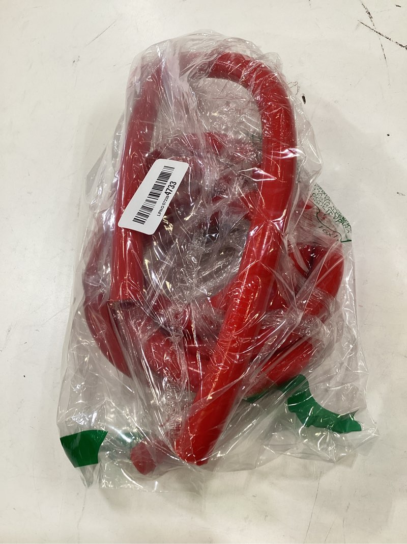 Condition photo showing New/Like New for 9.5mm (3/8") x 10ft red high temp reinforced silicone heater tubing hose radiator coolant straight line(work pressure 145psi/4-ply reinforced/5mm thick)+2 clamp red 9.5mm (3/8") x 10ft