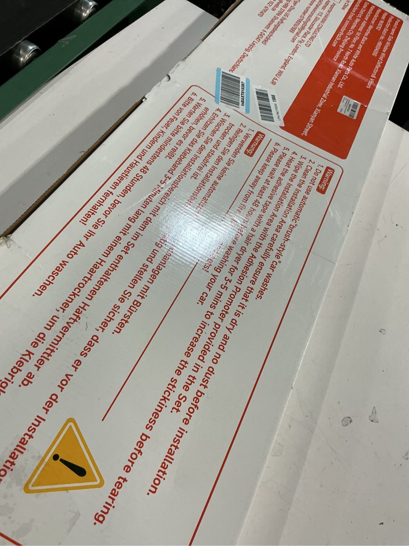 Condition photo showing Good Condition for gearmeister in-channel rain guards compatible with ford f150 supercrew 2015-2025, durable side windows rain guard, wind deflectors, 2023 2024 2025 f150 crew cab window deflectors - 4 pcs fit for ford f150 supercrew 2015-2025